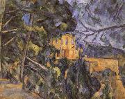 Paul Cezanne black castle 2 oil on canvas